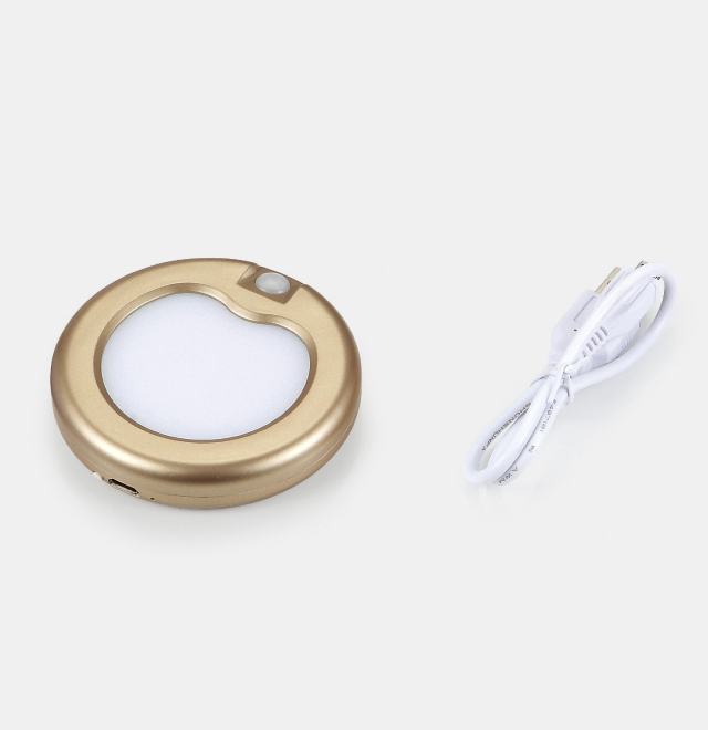 充电人体感应圆形灯-JY1820